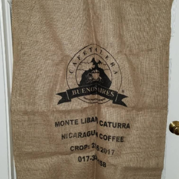 Burlap Coffee Bean Bag  Burlap Sack - Picture 1 of 6